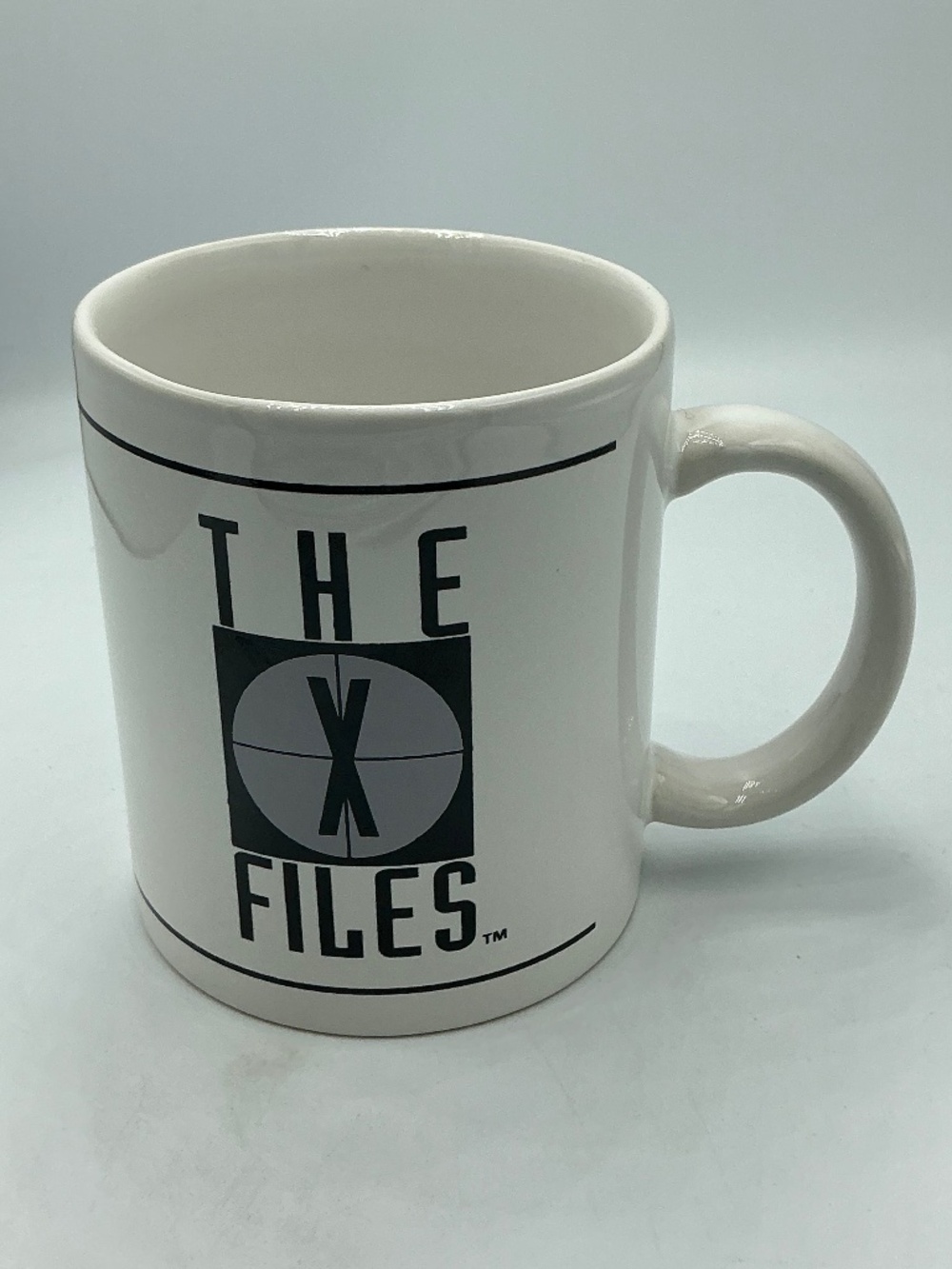 X-Files Coffee Mug 1996 20th Century Fox Sci-Fi TV Show Promo